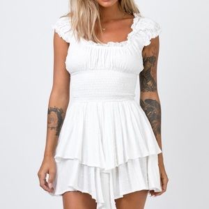 White love galore romper